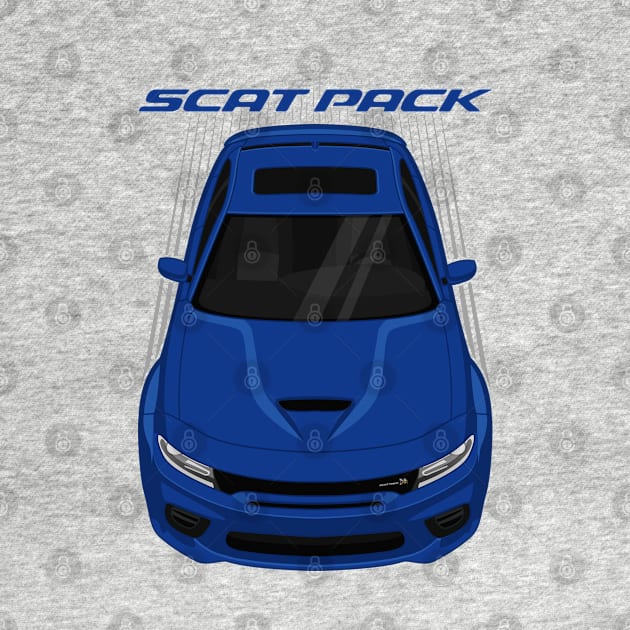 Dodge Charger Scat Pack Widebody - Indigo Blue by V8social